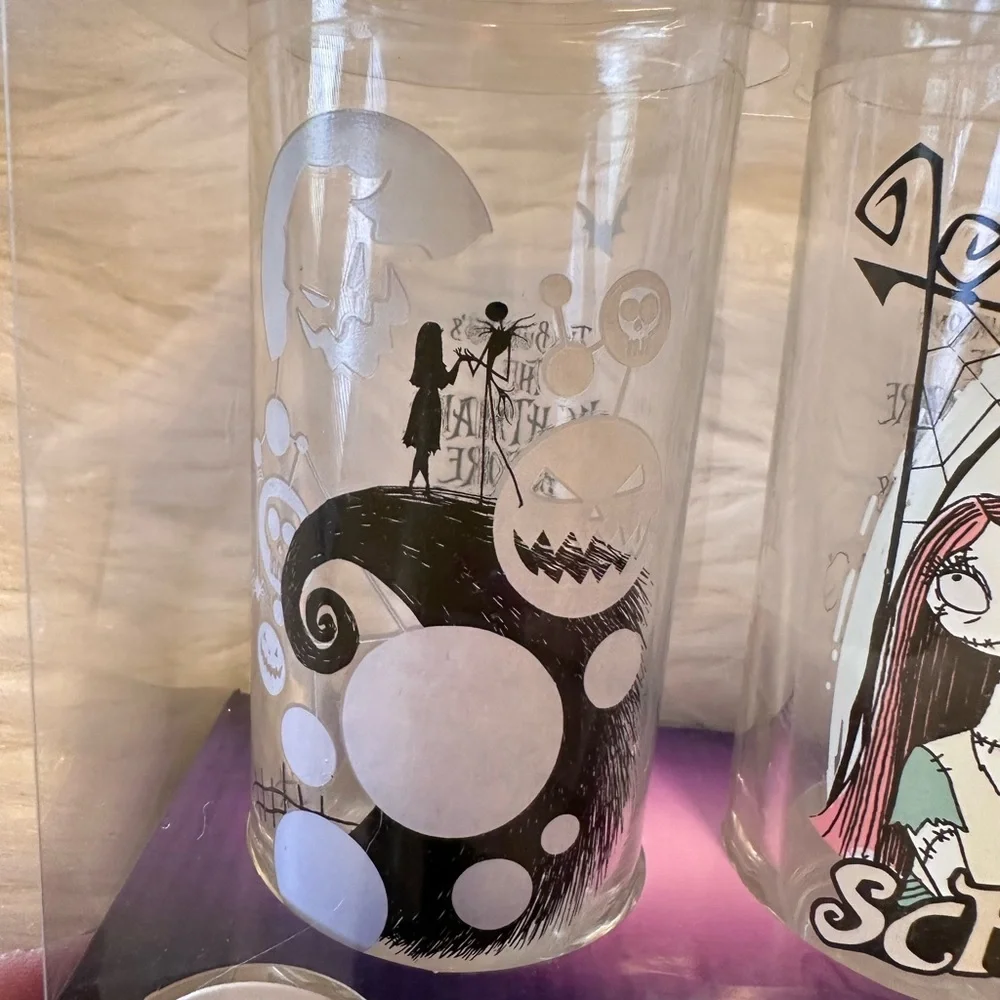 Nightmare Before  Christmas Color Changing Glasses